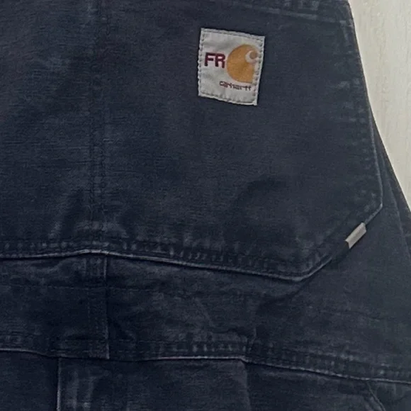 FR Carhartt bib overalls 44x30 - Picture 4 of 7